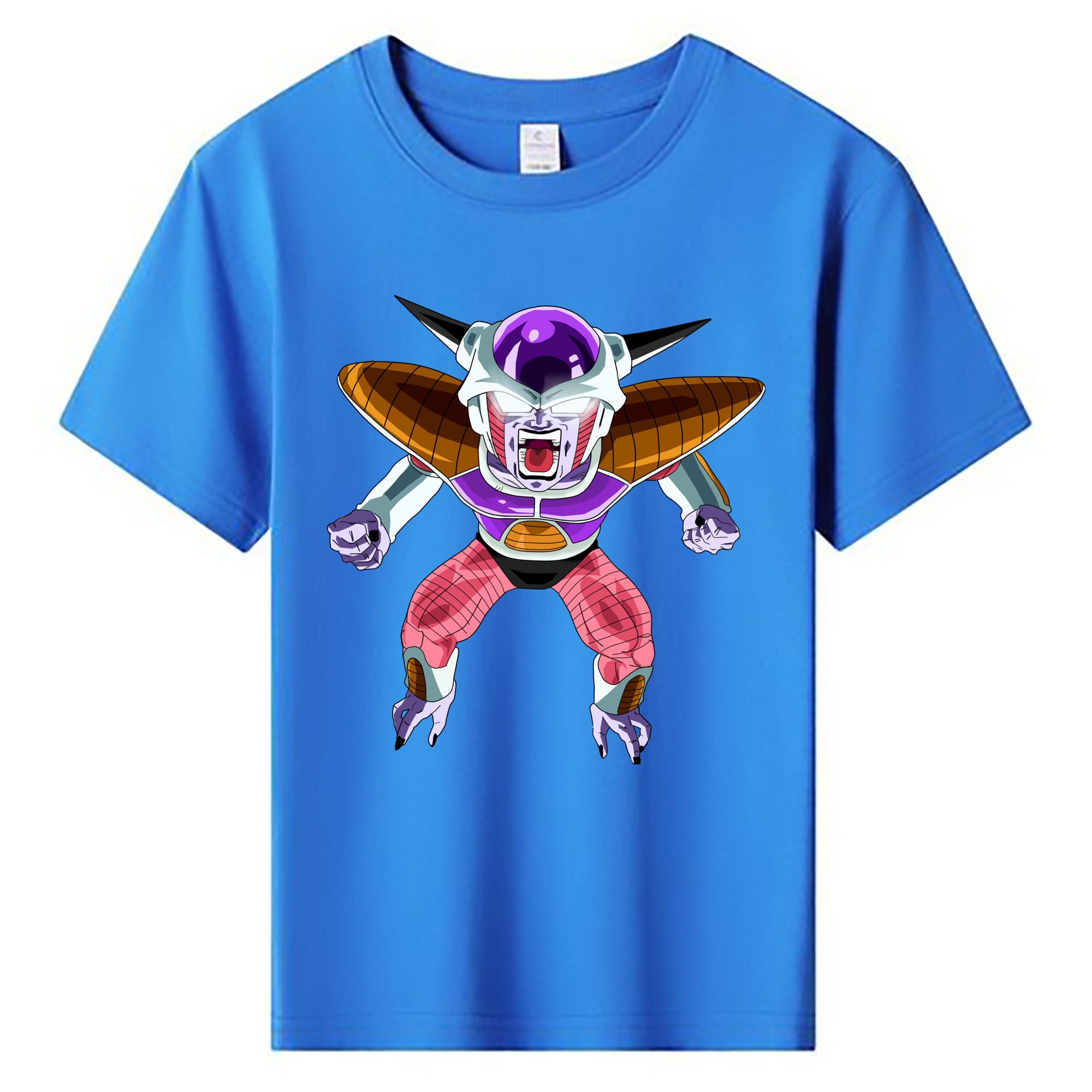 （画像用） ドラゴンボール フリーザ DRAGON BALL Frieza 綿100％キッズTシャツ（フロントプリント）